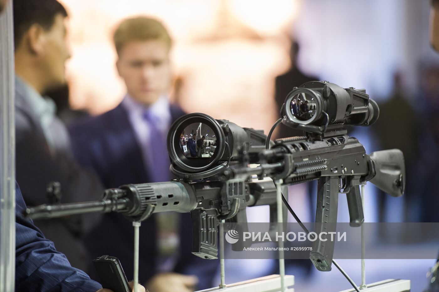 Открытие 10-й международной выставки Russia Arms Expo