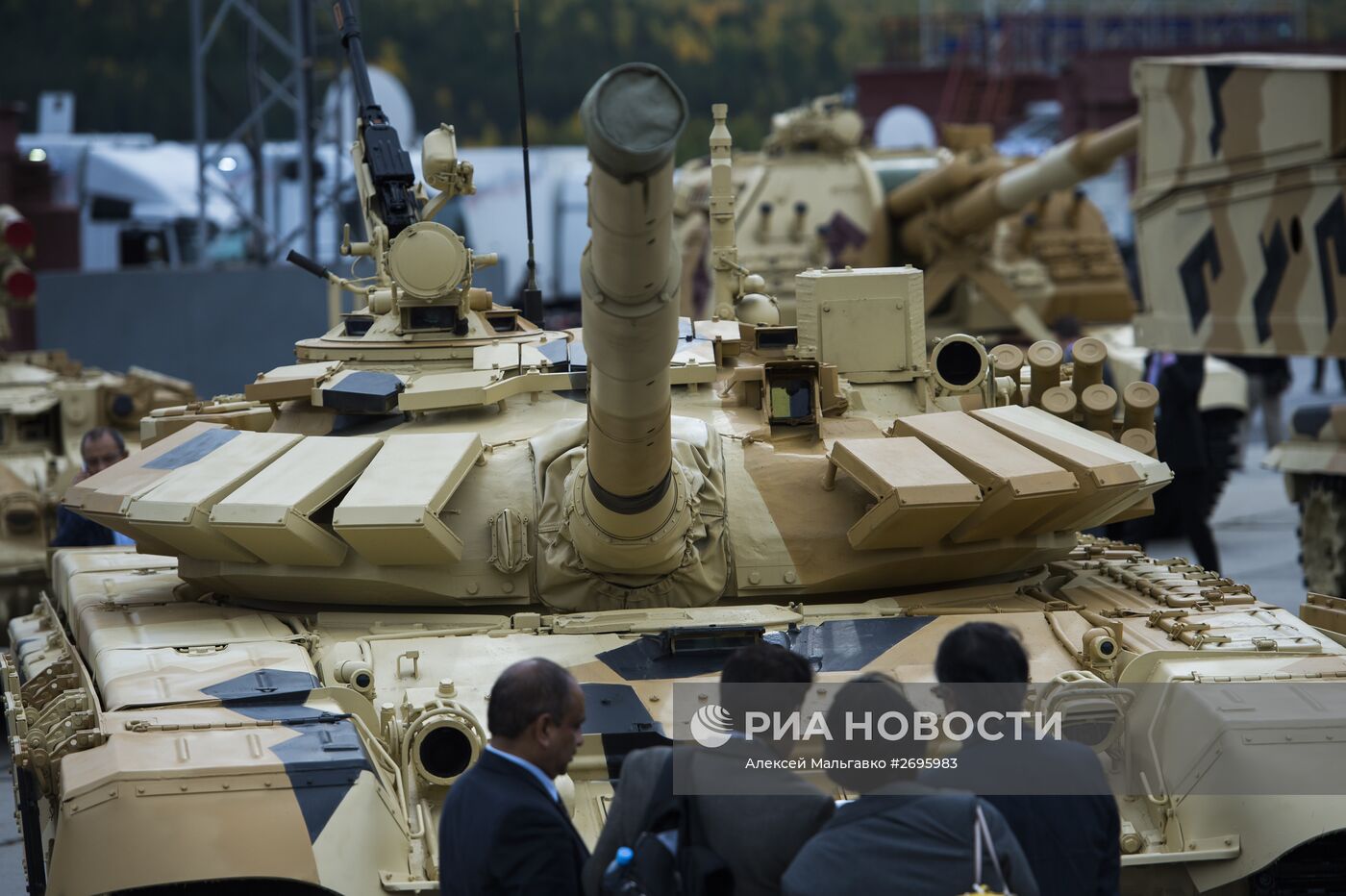 Открытие 10-й международной выставки Russia Arms Expo