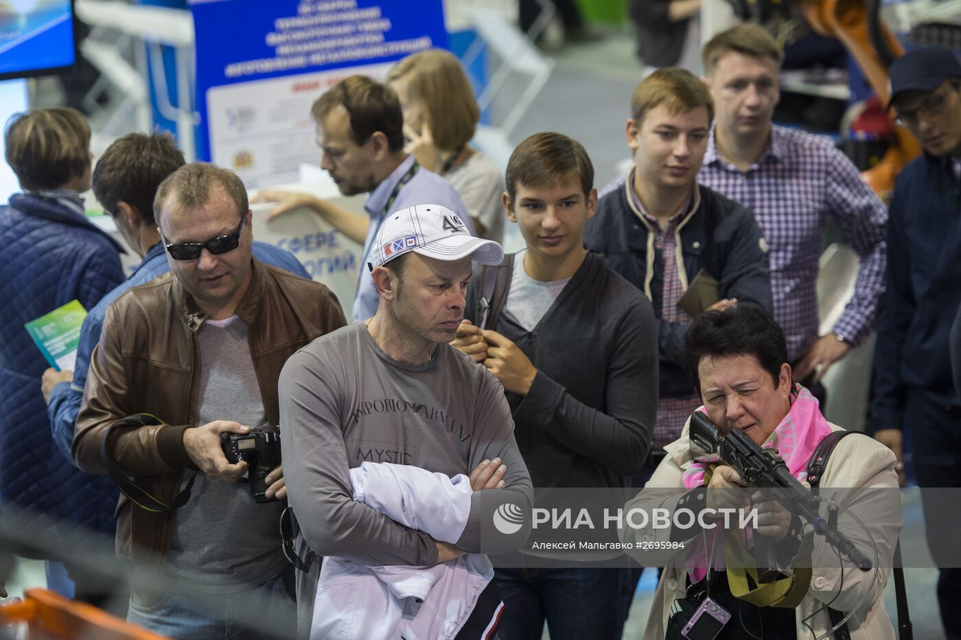 Открытие 10-ой международной выставки Russia arms expo