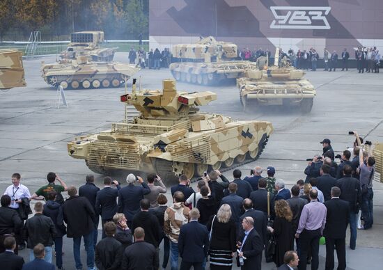 Открытие 10-й международной выставки Russia Arms Expo