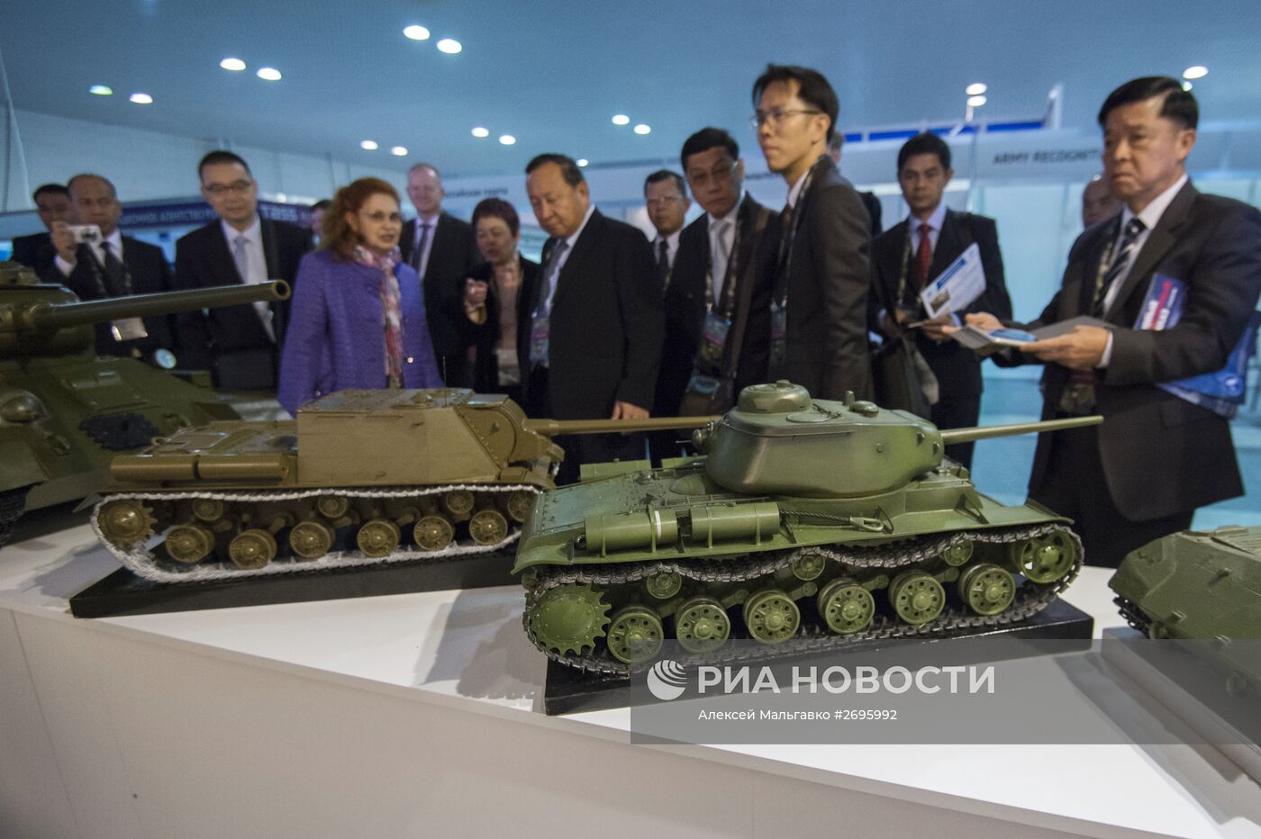 Открытие 10-й международной выставки Russia Arms Expo