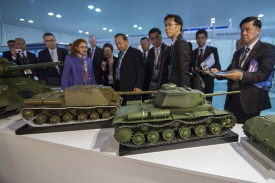 Открытие 10-й международной выставки Russia Arms Expo