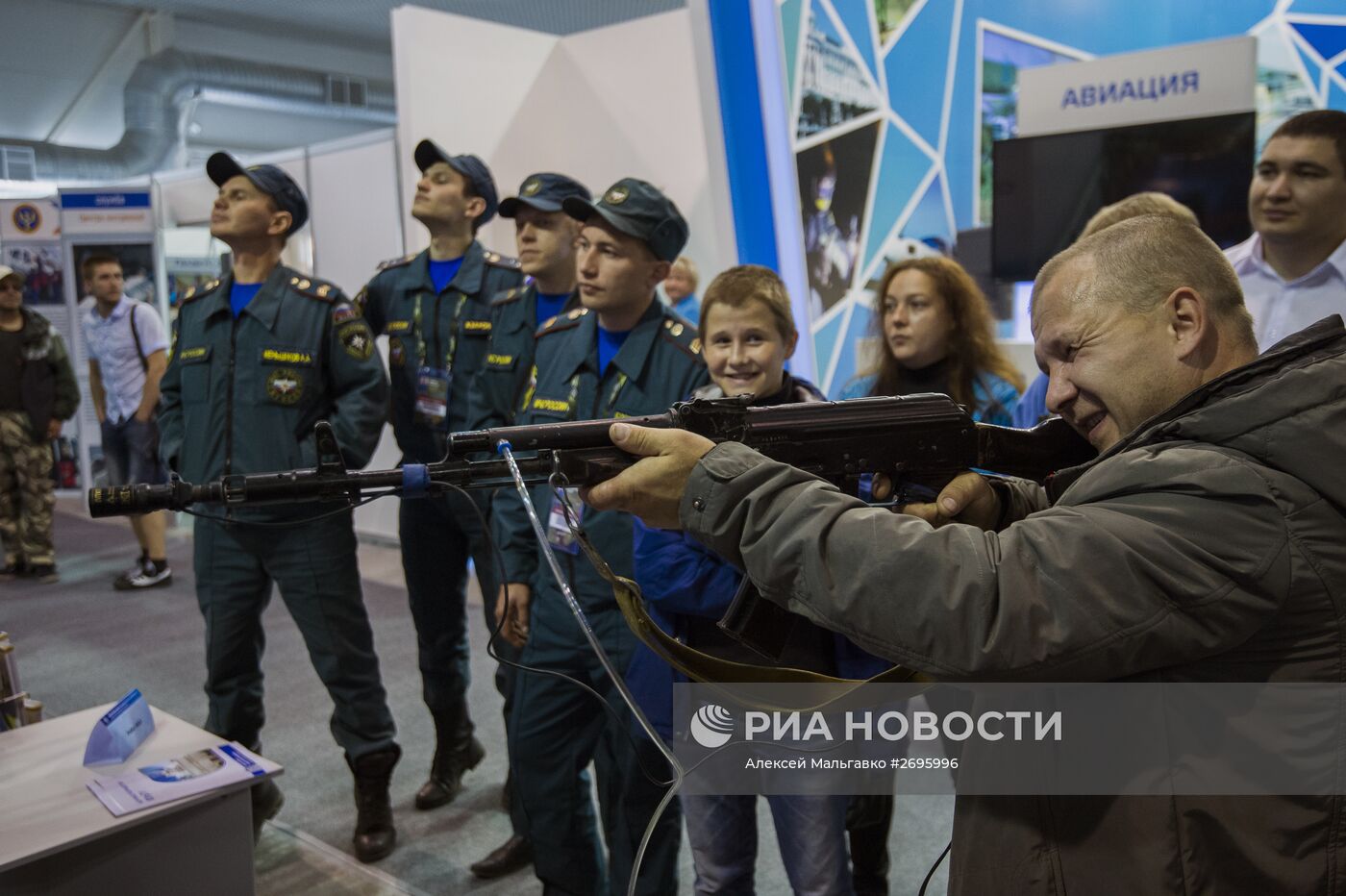 Открытие 10-й международной выставки Russia Arms Expo