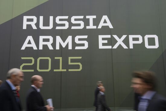 Открытие 10-й международной выставки Russia Arms Expo