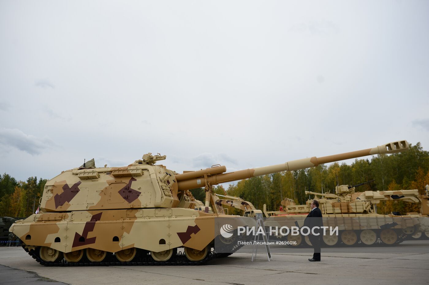 Открытие 10-ой международной выставки Russia Arms Expo