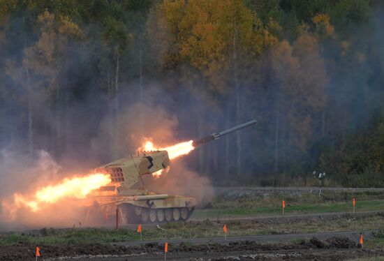 Открытие 10-й международной выставки Russia Arms Expo