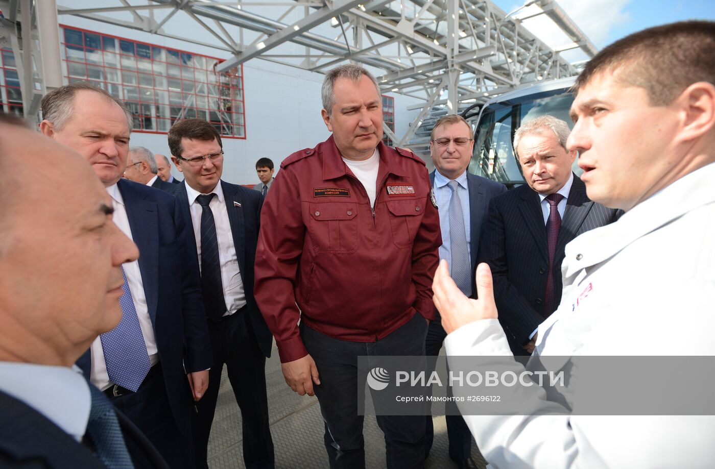 Рабочая поездка вице-премьера РФ Д.Рогозина в Пермь