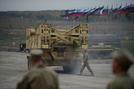 Открытие 10-й международной выставки Russia Аrms Еxpo