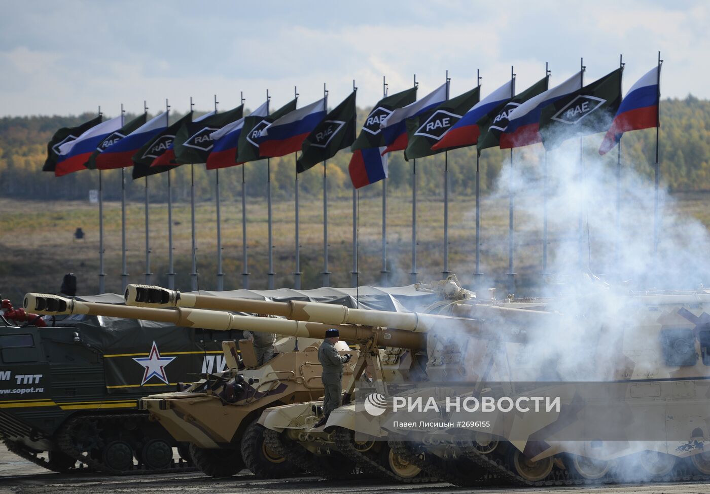 Открытие 10-ой международной выставки Russia arms expo