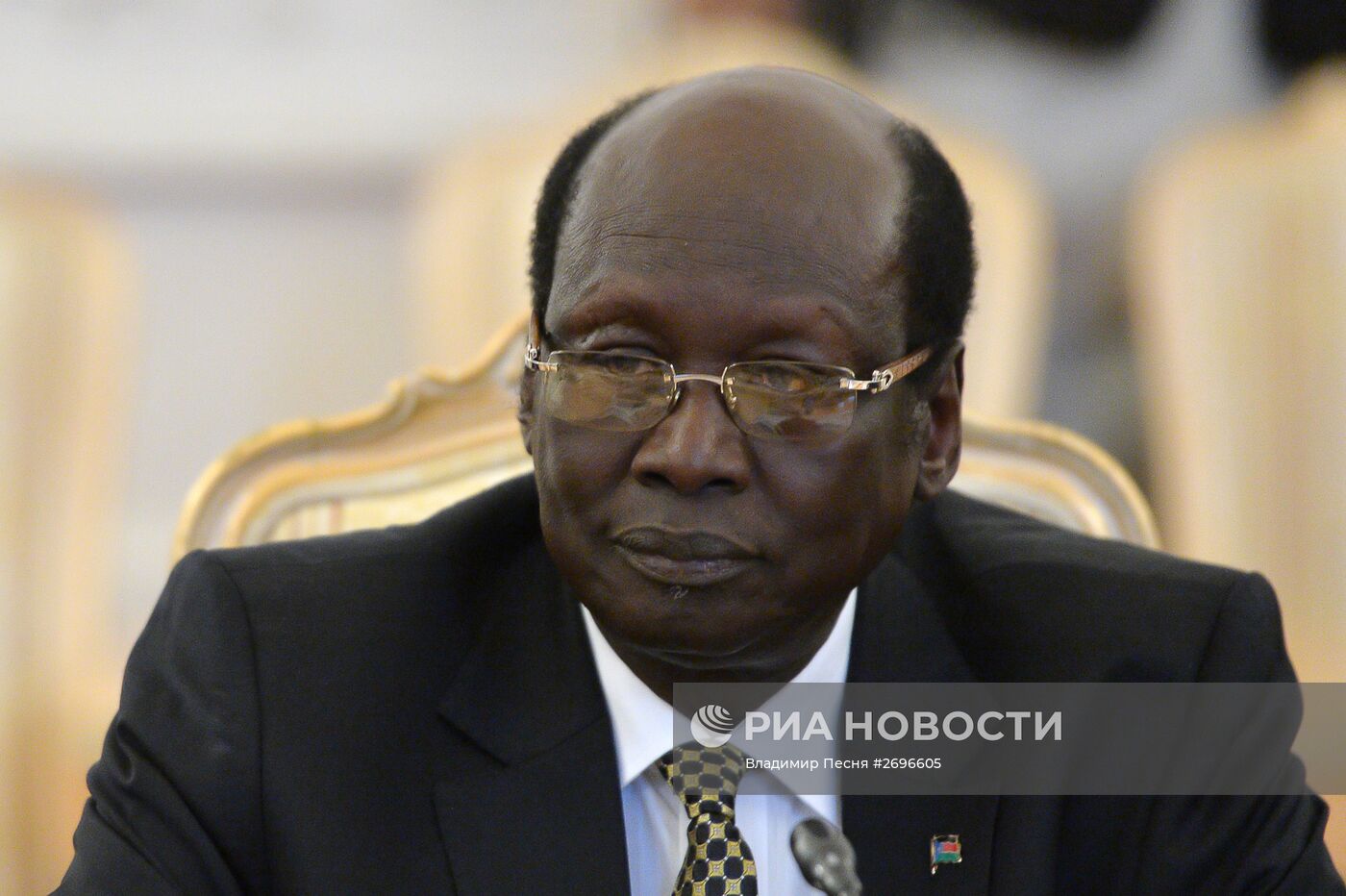 Встреча министра иностранных дел РФ С.Лаврова с министром иностранных дел Республики Судан И.Гандуром