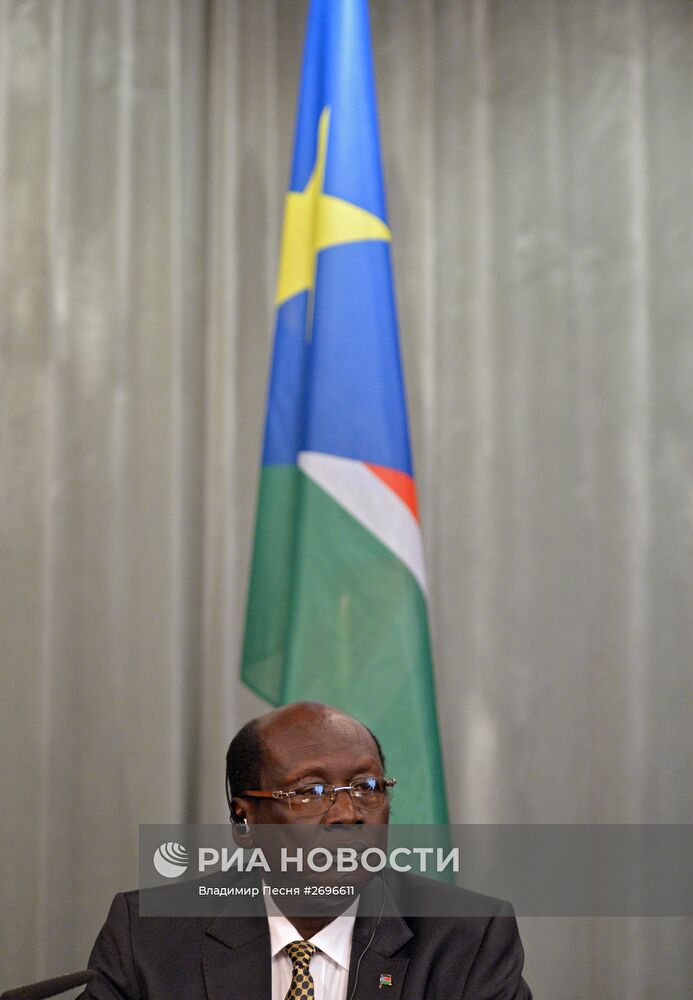 Встреча министра иностранных дел РФ С.Лаврова с министром иностранных дел Республики Судан И.Гандуром