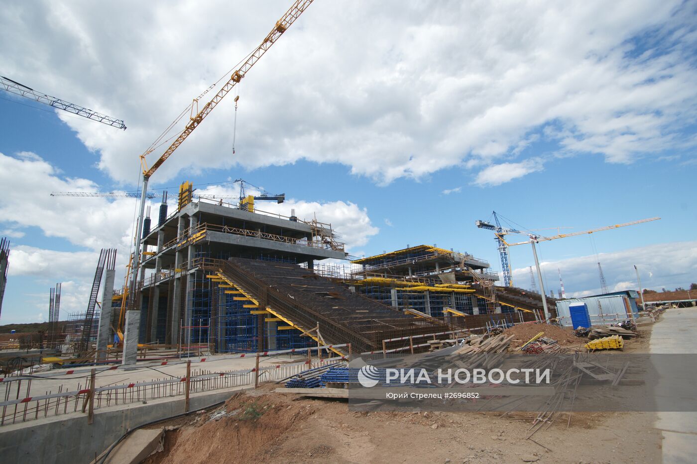 Строительство стадиона в Самаре к ЧМ-2018