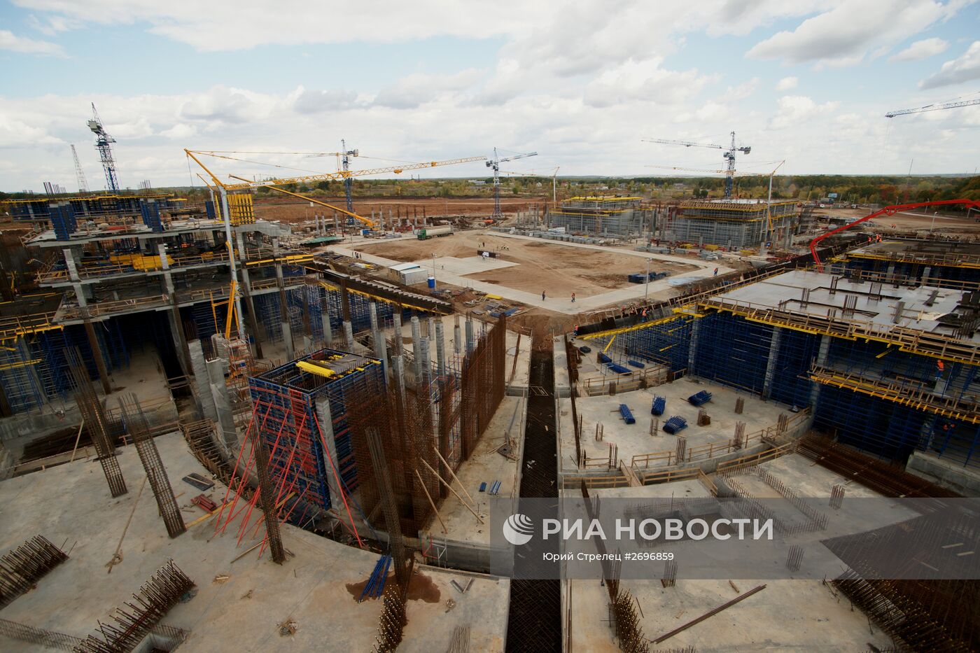 Строительство стадиона в Самаре к ЧМ-2018