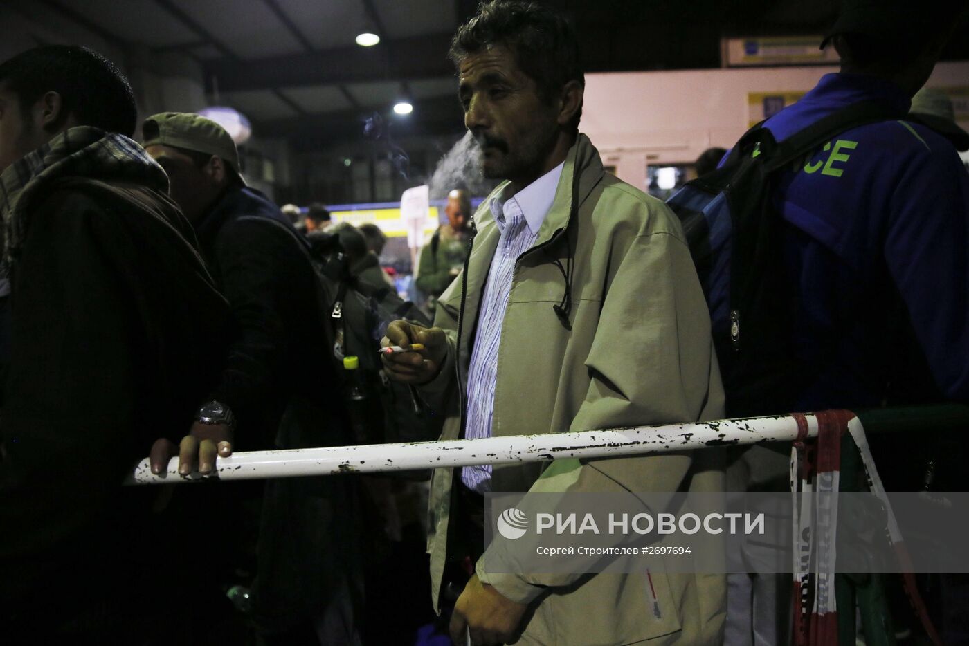 Беженцы с Ближнего Востока в Мюнхене