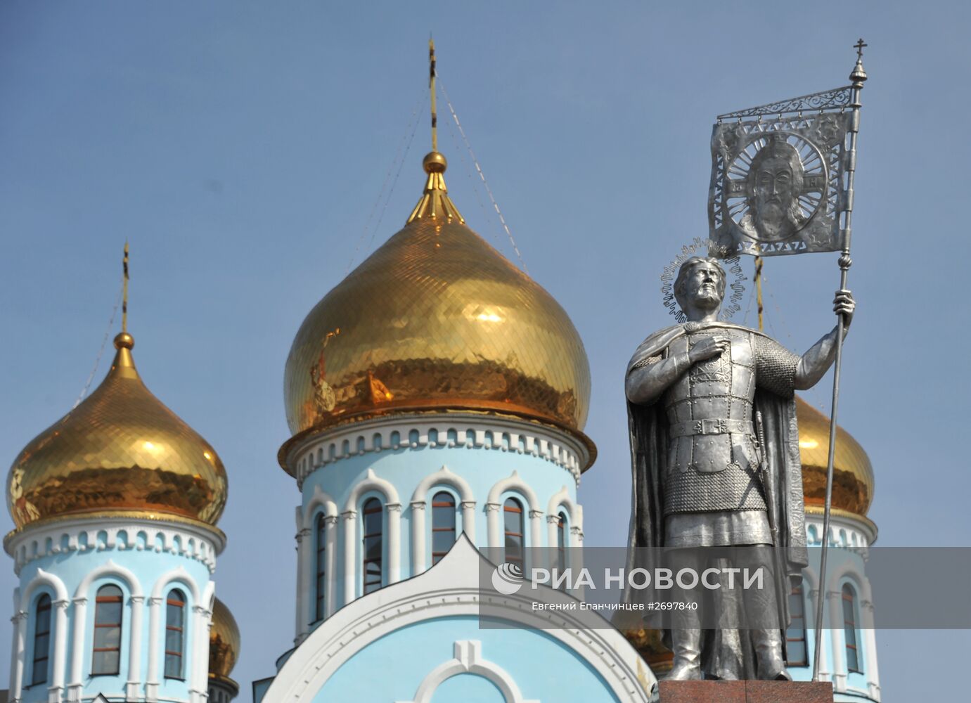 Открытие памятника Александру Невскому в Чите