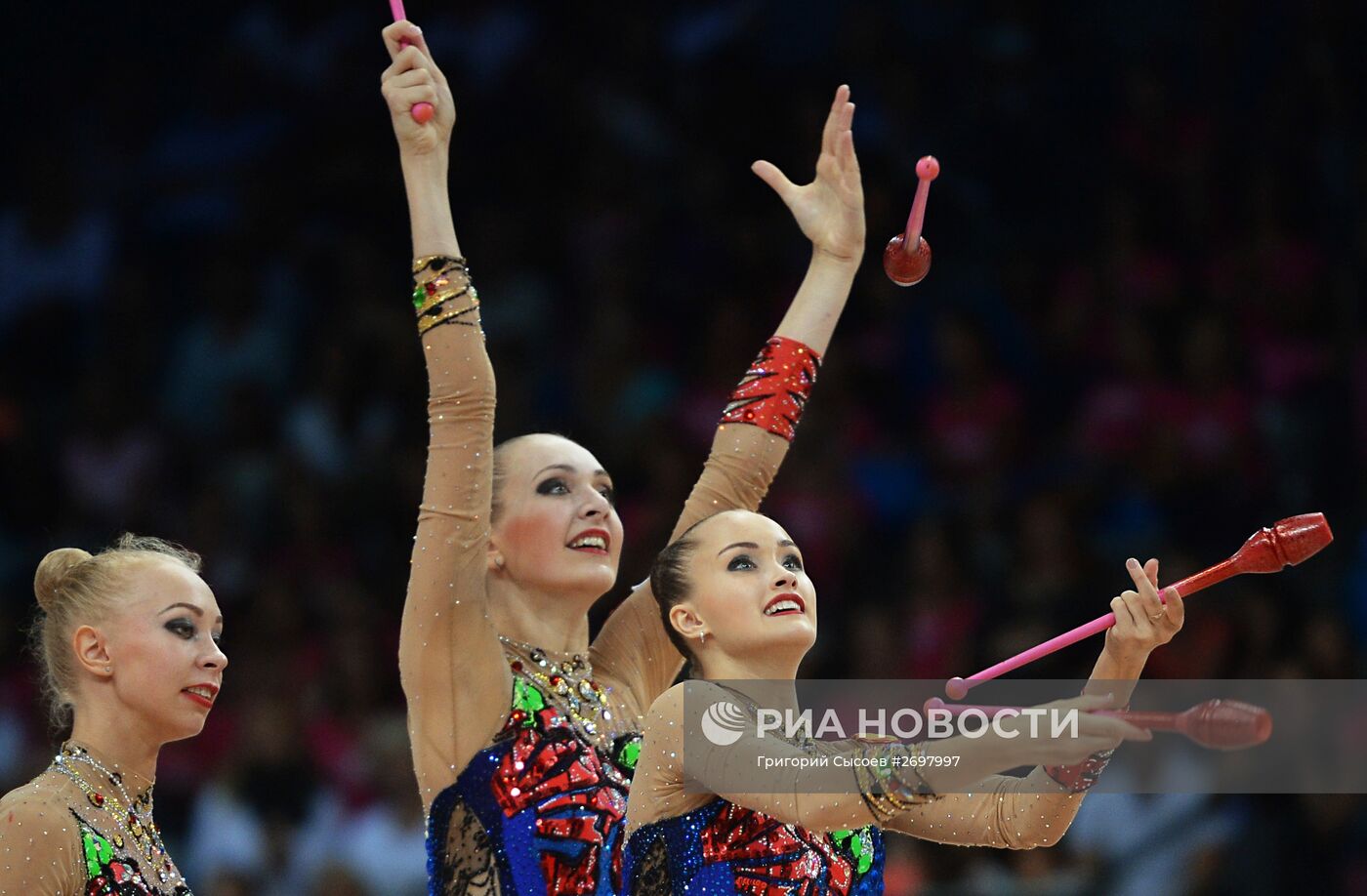 Художественная гимнастика. Чемпионат мира. Шестой день