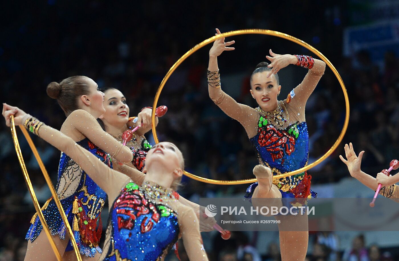 Художественная гимнастика. Чемпионат мира. Шестой день