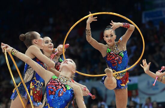 Художественная гимнастика. Чемпионат мира. Шестой день