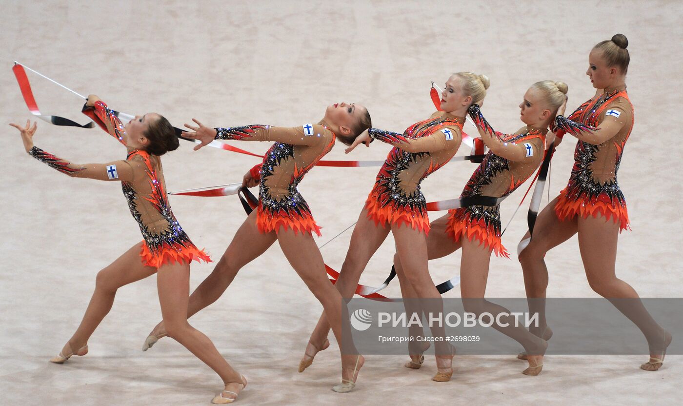 Художественная гимнастика. Чемпионат мира. Шестой день