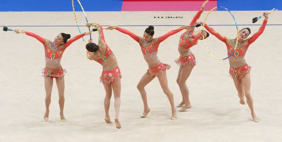 Художественная гимнастика. Чемпионат мира. Шестой день