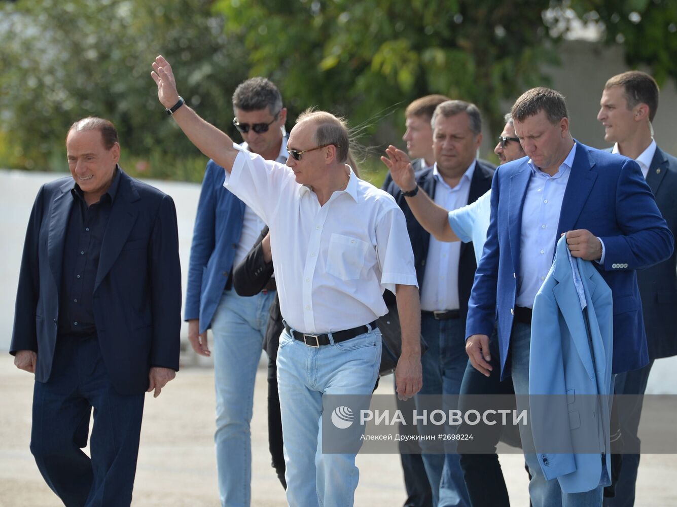 Рабочая поездка президента РФ В.Путина в Крымский федеральный округ. Второй день