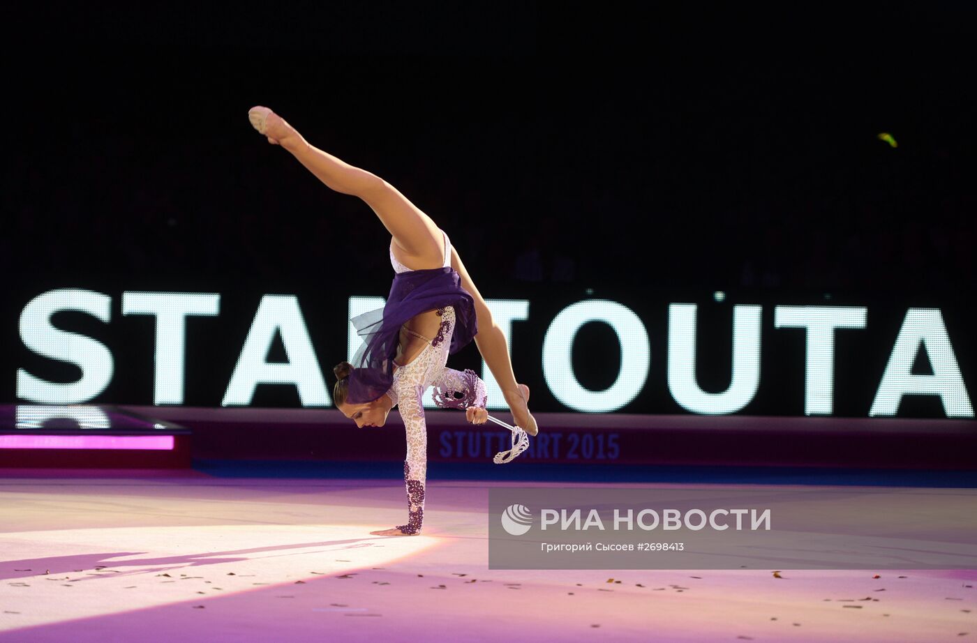 Художественная гимнастика. Чемпионат мира. Шестой день