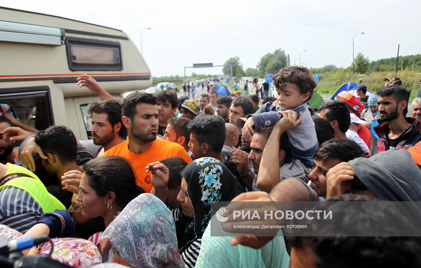Ситуация на сербско-венгерской границе
