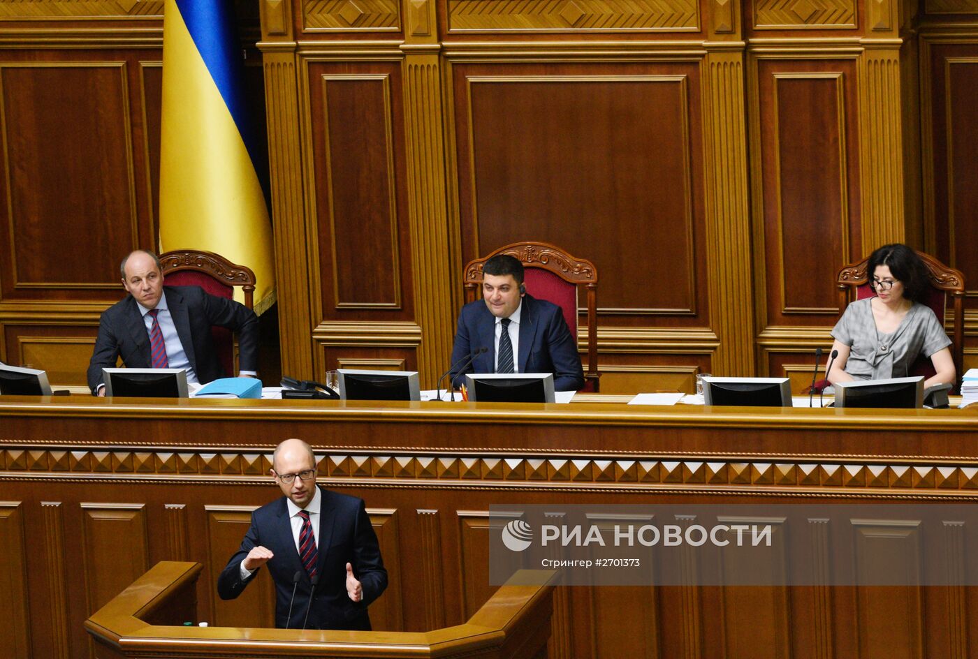 Заседание Верховной рады Украины