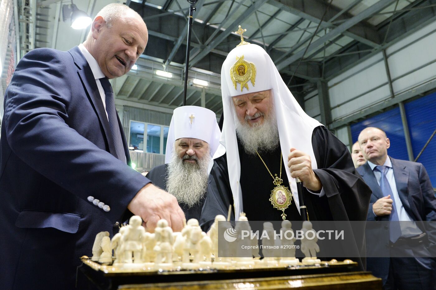 Визит патриарха Кирилла в Норильск