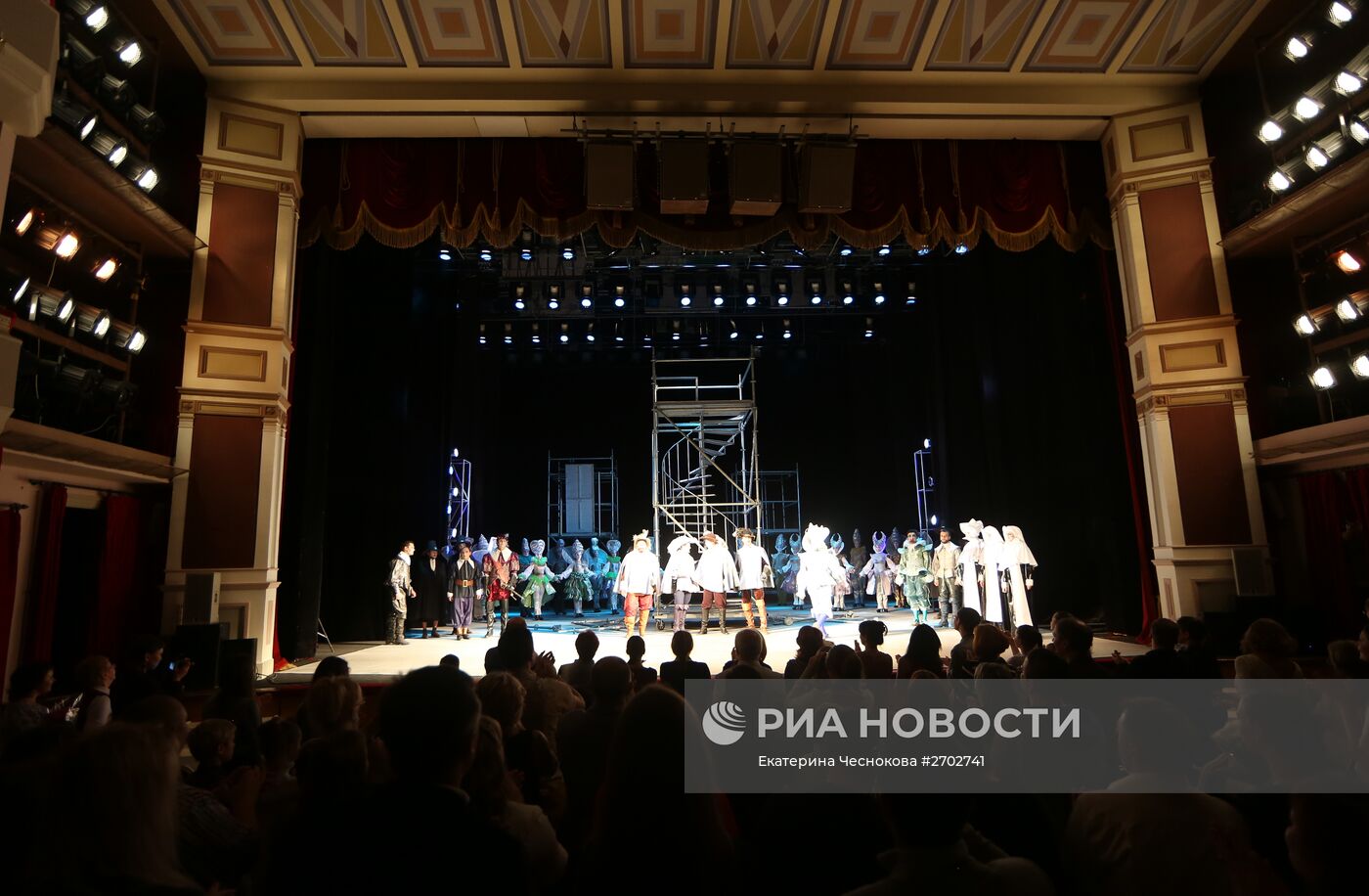 Гастроли Донецкого музыкально-драматического театра в Москве