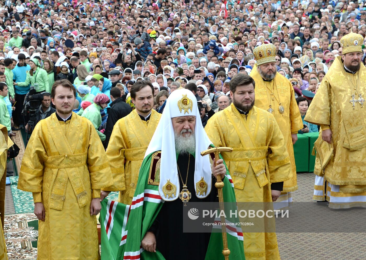 Официальный визит патриарха Кирилла на Алтай