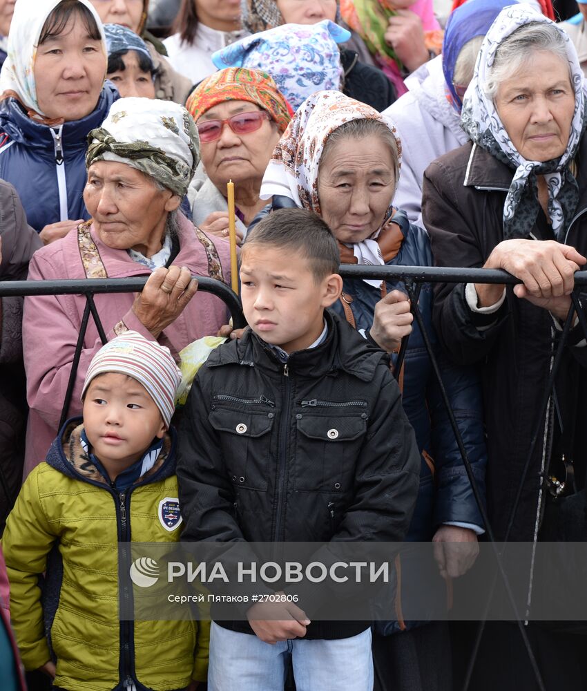 Официальный визит патриарха Кирилла на Алтай