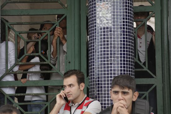 Мигранты с Ближнего Востока в Стамбуле