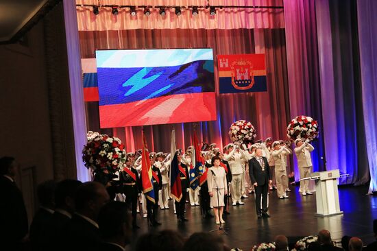 Инаугурация губернатора Калининградской области Николая Цуканова