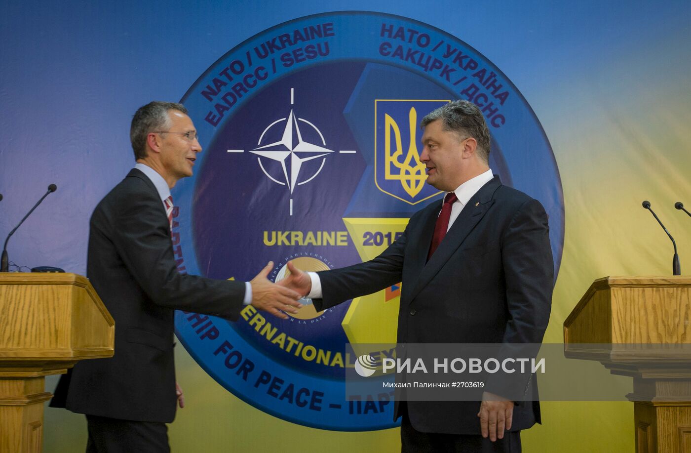 Визит генерального секретаря НАТО Й.Столтенберга на Украину