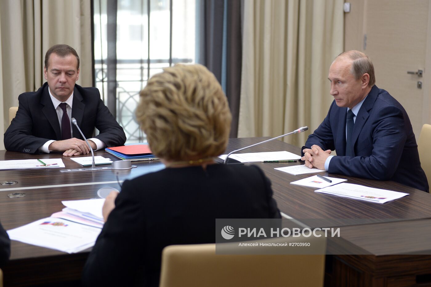 Президент РФ В.Путин провел совещание по бюджетным проектировкам на 2016 год