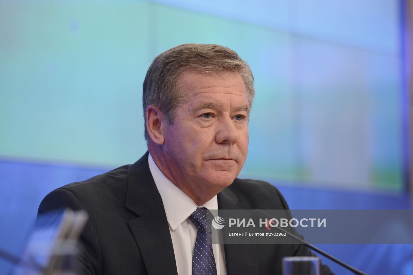 Пресс-конференция заместителя министра иностранных дел РФ Геннадия Гатилова