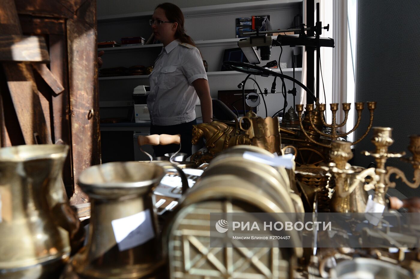 Работа Центрального экспертно-криминалистического таможенного управления