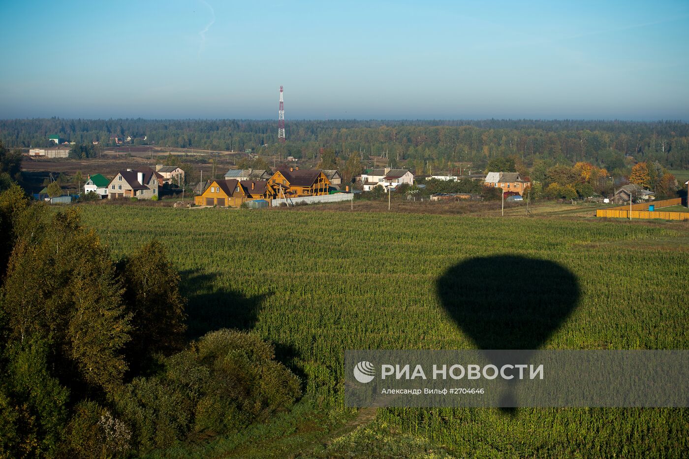 Занятия воздухоплаванием в Московской области