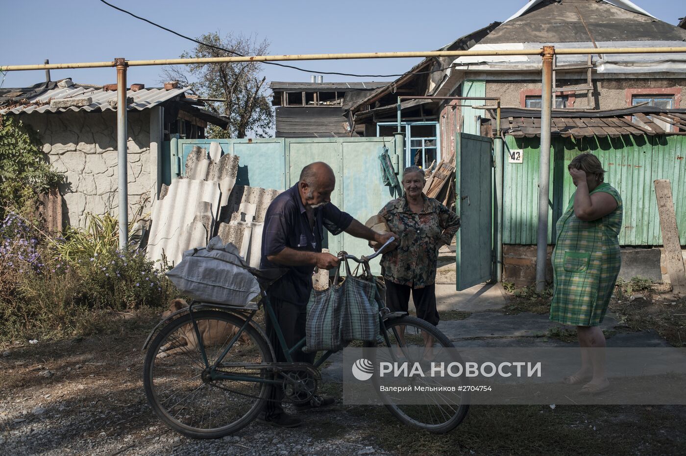 Жизнь в селе Веселом в Донецкой области