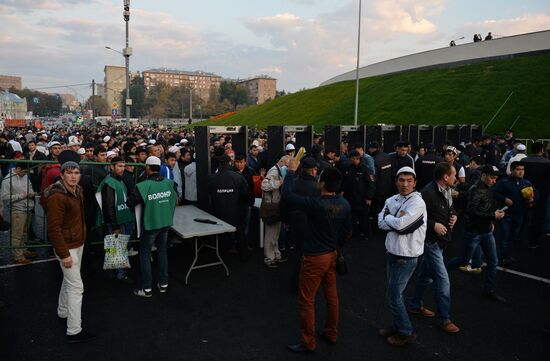 Праздник Курбан-Байрам в Московской Соборной мечети