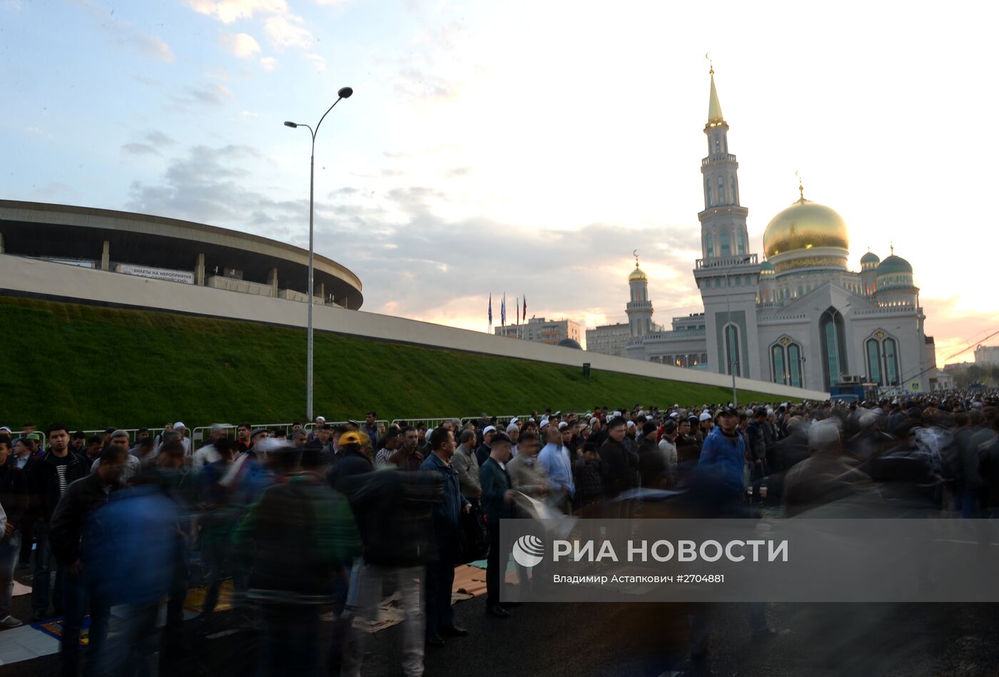 Праздник Курбан-Байрам в Московской Соборной мечети