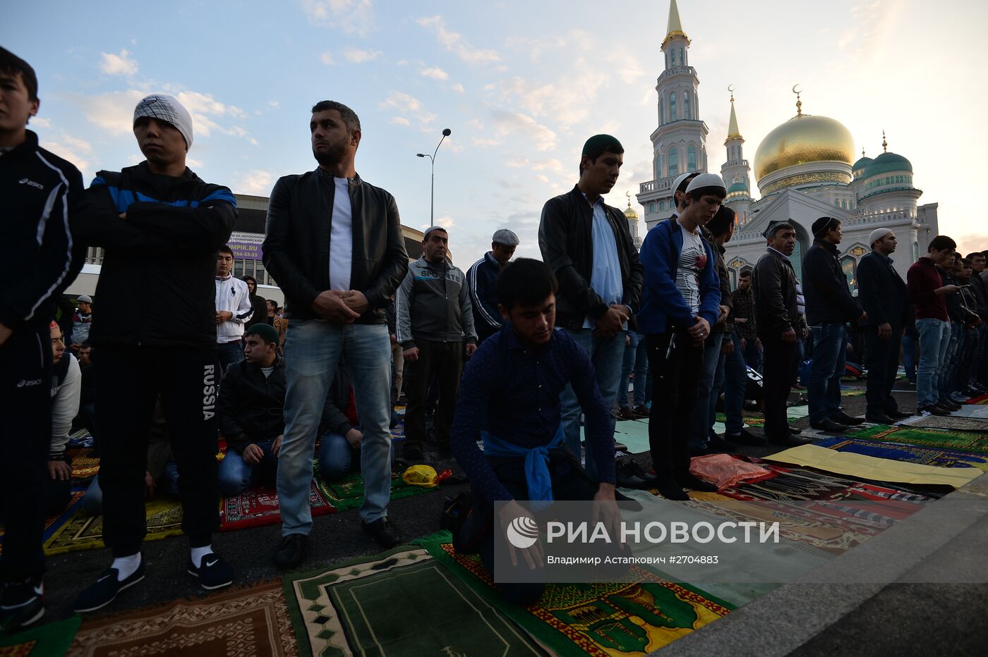 Праздник Курбан-Байрам в Московской Соборной мечети