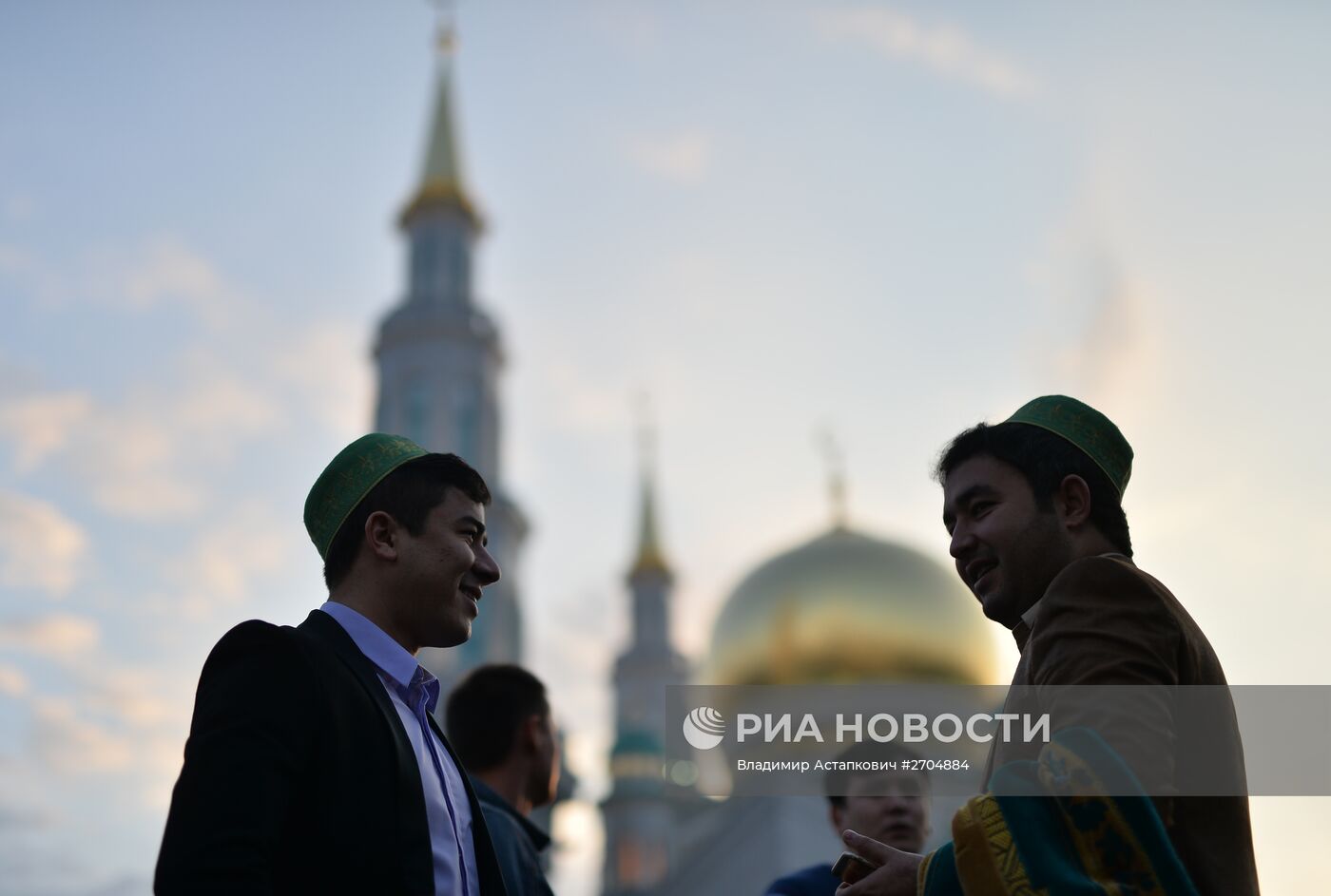 Праздник Курбан-Байрам в Московской Соборной мечети