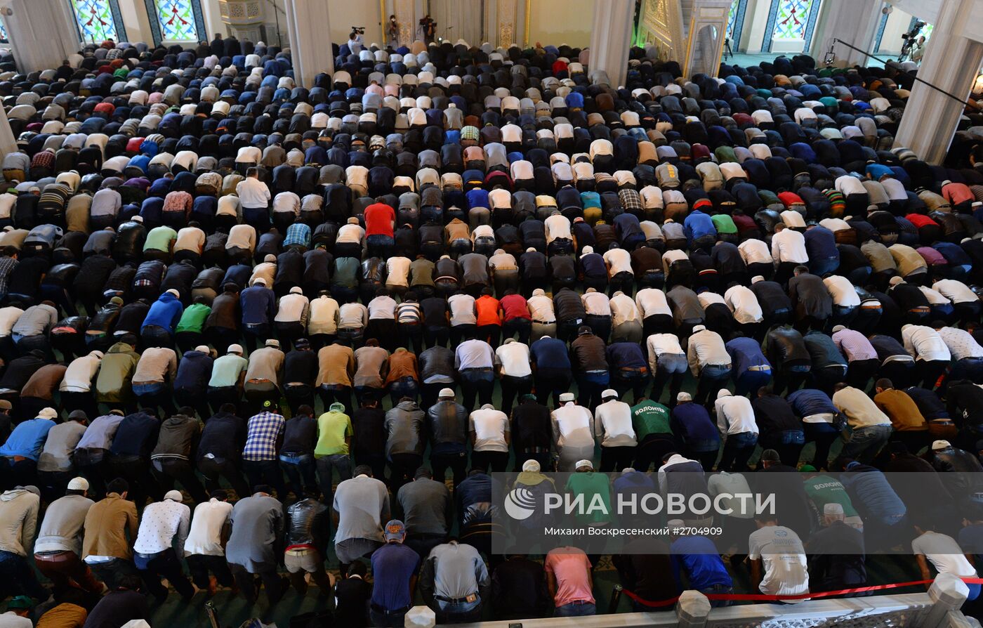 Праздник Курбан-Байрам в Московской Соборной мечети