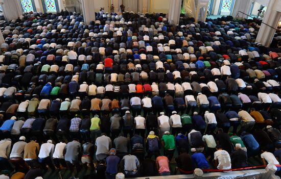 Праздник Курбан-Байрам в Московской Соборной мечети