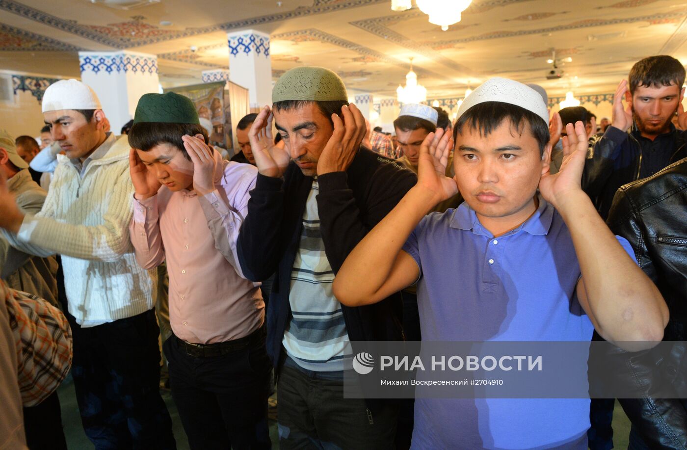 Праздник Курбан-Байрам в Московской Соборной мечети