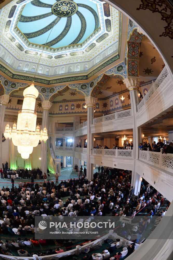 Праздник Курбан-Байрам в Московской Соборной мечети