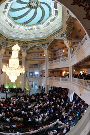 Праздник Курбан-Байрам в Московской Соборной мечети