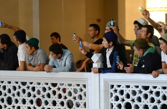 Праздник Курбан-Байрам в Московской Соборной мечети